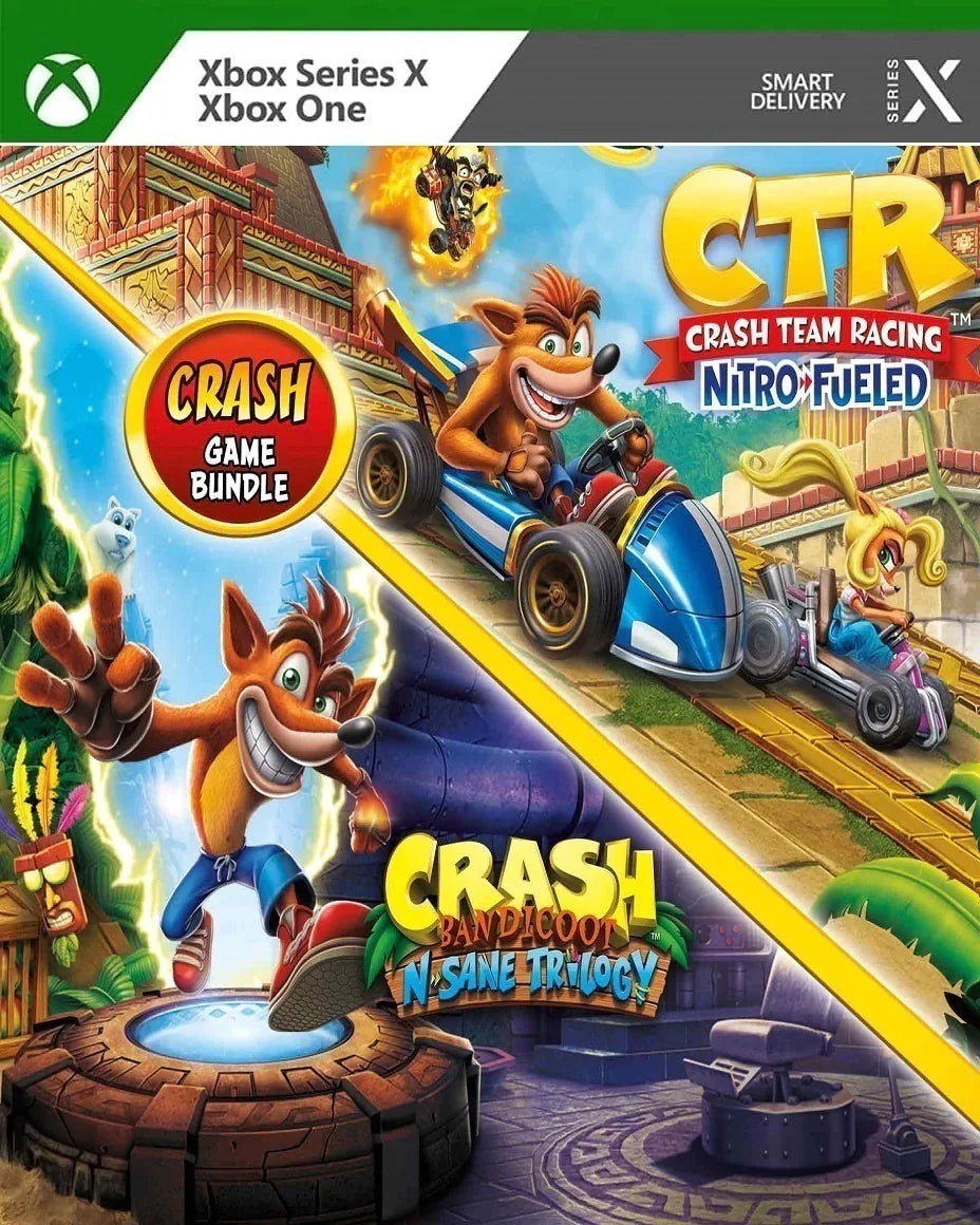 13_d37120db-7059-4ce8-9340-bbea10ef4f46.jpg Crash Team Racing Nitro Fueled + Crash Bandicoot Trilogy Xbox One | Series S/X