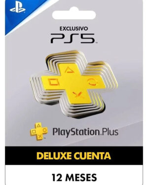 PS Plus Deluxe 12 Meses PS5