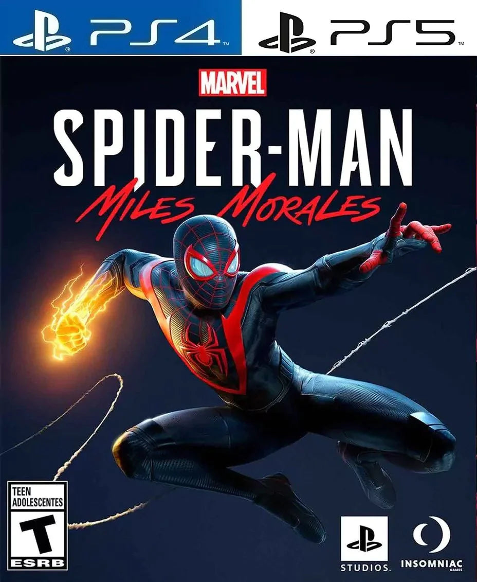 Marvel Spiderman Miles Morales Español PS4 | PS5