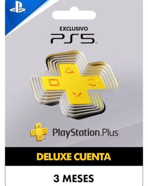 PS Plus Deluxe 3 Meses PS5
