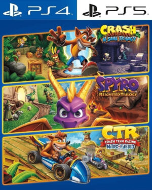 Crash Nitro Fueled + Crash Trilogy + Spyro Trilogy PS4 | PS5