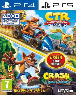 Crash Team Racing Nitro Fueled + Crash Bandicoot Trilogy PS4 | PS5